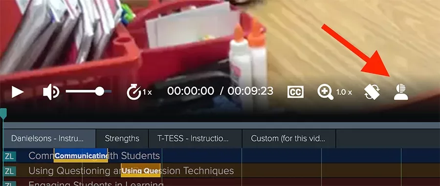 Click the Face Blur icon